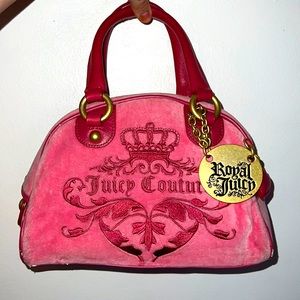 HOT PINK JUICY COUTURE HANDBAG